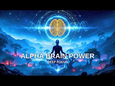 UNLOCK Alpha Brain Power 🧠 The BEST Alpha Waves for Deep Focus