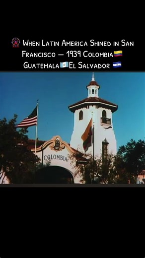 In 1939, during the Golden Gate International Exposition, Colombia 🇨🇴, #Guatemala 🇬🇹, and El #Salvador 🇸🇻 proudly showcased their culture, art, and national identity at Treasure Island, #San Francisco. These pavilions represented Latin America on a global stage, back when San Francisco was presenting itself as the Pacific gateway to the future. Pure history, culture, and Latino pride, still powerful today 🔥❤️