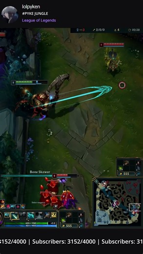 #PYKE JUNGLE #pyken #leagueoflegends #shorts