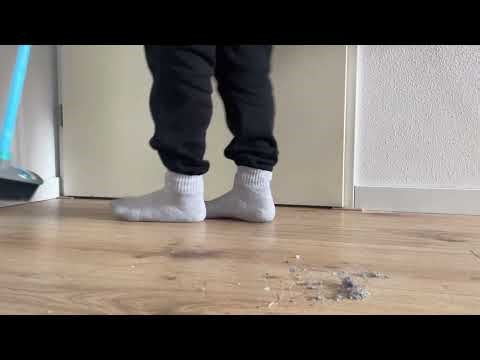sweeping asmr bedroom #cleaning #sweeping #asmrsounds #relaxingasmr