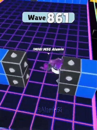Stumble Guys Block Dash Endless Insane Save At Wave 860+💀🔥 #shorts