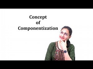 Concept of Componentization II ACCA II ACCA Classes