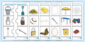 Everyday Vocabulary Connections - Jigsaw Puzzle