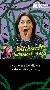 What grows in a witch's garden? ﻿ Plants grown and used by witches in their herbal remedies have been much maligned, and are ﻿full of folklore, fascination and superstition. ﻿In the last episode of the Dangerous Plants podcast series, practicing witch Rebecca Beattie talks to Frances Tophill about the plants that have been used for herbalism and healing over time and what would be in a ‘witch’s toolkit’ ✨ Listen now by searching 'BBC Gardeners' World Magazine' wherever you get your podcasts. | B
