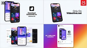 Videohive Stylish Stomp App Promo - INTRO HD