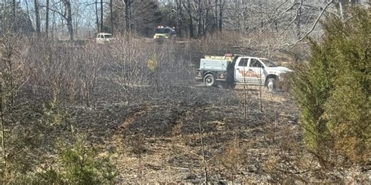 Controlled burn sparks large grass fire in Lawrence County after sudden change in wind direction