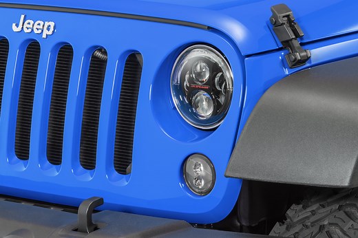 J.W. Speaker  Model 8700 Evolution J2 Series 7" LED Headlight Pair for Jeep Wrangler JK
