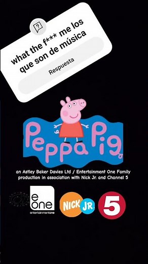 an Astley Baker Davies Ltd / Entertainment One Family production in association with Nick Jr. And