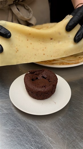 La crêpe au chocolat au cœur coulant 🍫🥞 | Chefclub
