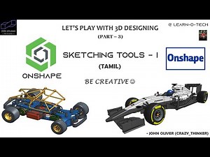 3D DESIGNING || On shape (Sketching Tools I - Tamil)