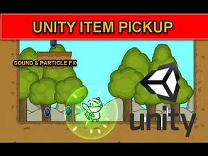 Unity Item pick with sound and particle FX (Destroy) EASY....