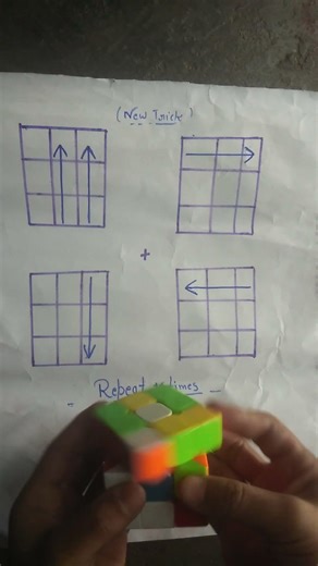3×3 Rubik cube new hard trick solve 🤯 (new Pattern) #shorts #rubikcube #shortvideo