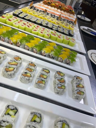 Delicious Sushi at Our All-You-Can-Eat Buffet