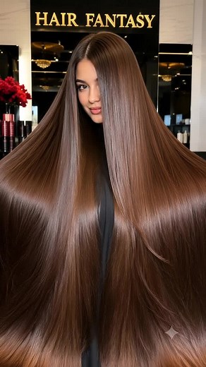 Silky Long Hair Transformation: Ultimate Shine & Volume