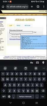 Cara mudah akses Alkitab SABDA versi web
