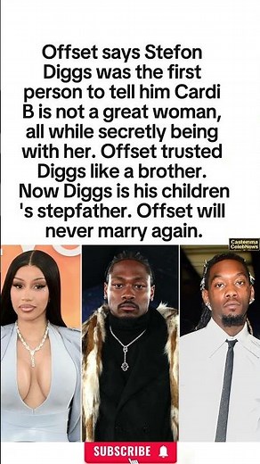 Offset & Stefon Diggs Drama 😳#shorts #Offset #StefonDiggs #CardiB #relationship #marriage #dating