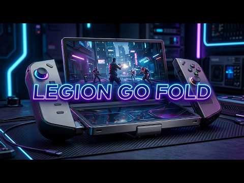 Lenovo Legion Go FOLD - The Ultimate 2-in-1 Gaming Handheld LEAKED!