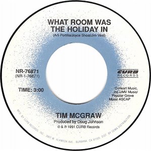 Tim McGraw - What Room Was The Holiday In