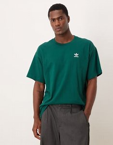 adidas Originals essential oversized t-shirt in green | ASOS