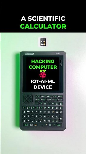 Calculator Killer! Hacking Computer & IOT Device Raspberry Pi - PicoCalc #shorts #gadgets #tech