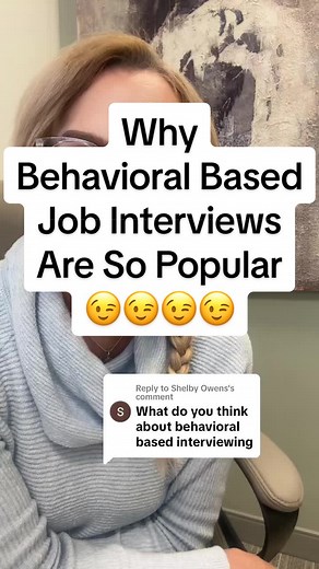 Replying to @Shelby Owens Why Behavioral Based Job Interviews Are So Popular 😉😉😉😉. Right now, it is critical that people prepare for behavioral based interviews. There are 18 common behavioral questions. And when you prep for these questions, you will master the interview. Not only will you answer the questions correctly but you will stand out in this can often lead to not only getting the job and getting more money as well. ##behavioralinterview##interview##interviewtips##jobinterview##jobi