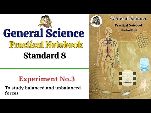 Experiment No.3 | Class 8th General Science practical Notebook answers | balbharti Science practical