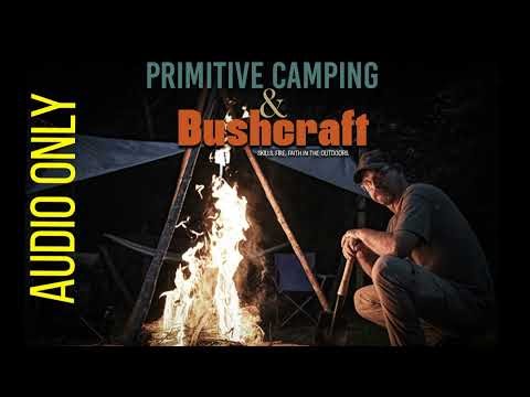 Primitive Camp Dinner & Night Comforts | Bushcraft Cooking + Gear
