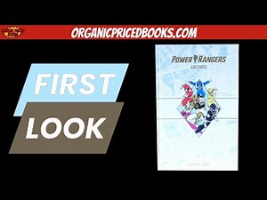 POWER RANGERS ARCHIVE Deluxe Edition Book 1 First Look