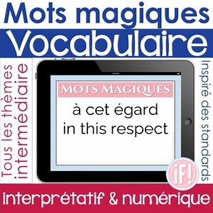 French Speaking Writing Proficiency Transition Sequence Elaboration Detail Vocab