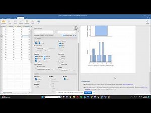 Correlation and basic descriptives in Jamovi