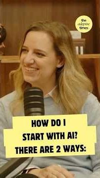 The 2-step AI strategy that actually works & gets you ahead #ai #productivity #success