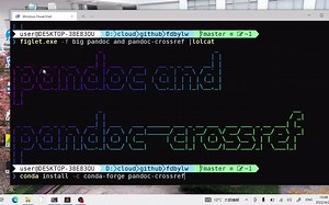 用 pandoc 写毕业论文要注意的地方