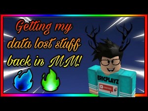 Getting my MM2 stuff back from data lost! Thx to Slouse for Helping me!