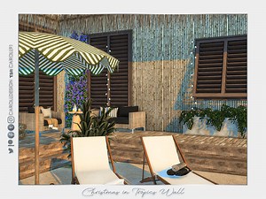 Christmas / Sims 4 Walls