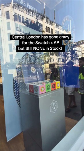 ⌚Still NO Royal Pop at Swatch Central London