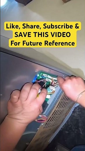 How to Fix GE Fridge Not Working At All!! #appliancerepair #diyrepair #howto #diy #repair