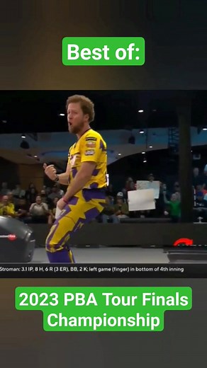 Best of 2023 PBA Tour Finals Championship #shorts #bowling #pbatour #pba2023 #best-001 | Elliot Martin