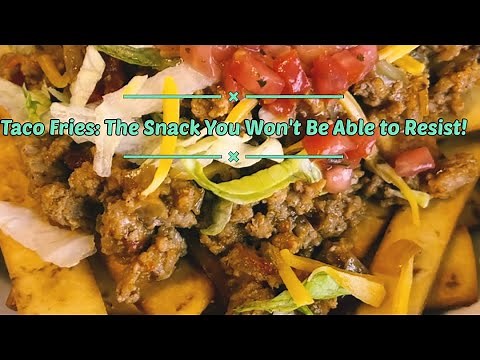 Crispy Taco Fries Made with Flour Tortillas: A Quick and Easy Appetizer!