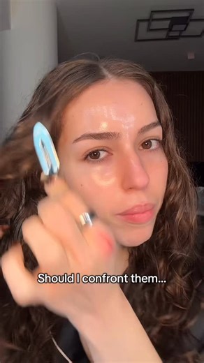 Mariam Raidi 🤍 on Instagram: "What do u guys think I should do...?✨😔 Products: @medicube_global_official collagen overnight peel mask. @beautyofjoseon_official Relief Sun Aqua-Fresh Rice + B5 SPF50. @charlottetilbury life changing lip mask/ contour stick. @armanibeauty luminous silk foundation. @hudabeauty faux filter concealer/ loose powder/ khôl brown/ lip stain liner. @refybeauty brow pencil. @kyliecosmetics brow gel. @tirtir_global setting spray. @givenchybeauty shadow palette. @benefitcos