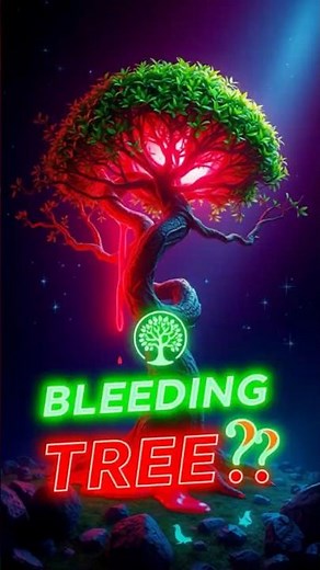 A bleeding tree?! Discover the strangest tree in the world! 🩸🌳