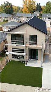 Building a Modern House From Empty Land | Full Construction Timelapse #shortsfeed