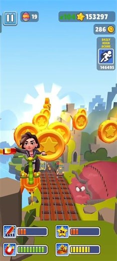 Wait 😱 Demi lovato 🐰 SUBWAY SURFERS World tour Easter ireland 162 shorts #shortsfeed #subwaysurfers