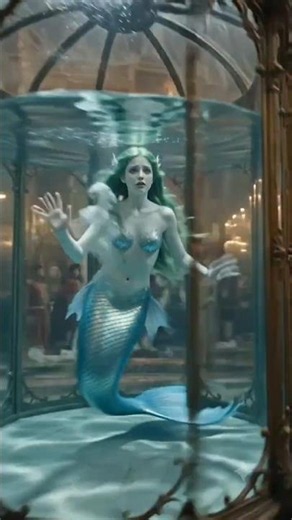 Real Mermaid Caught by Sailors & Presented to a King #history