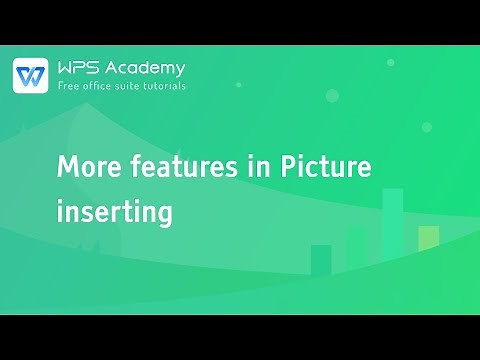 [WPS Academy] 2.4.9 Excel:More features in Picture inserting