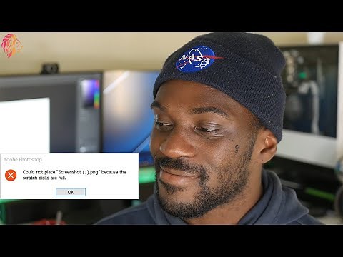 How To Fix Adobe Photoshop ''Scratch Disks Are Full'' - BEST SOLUTION