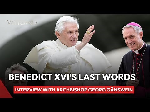 Interview with Archbishop Gänswein at Ratzinger-Schülerkreis on Benedict XVI