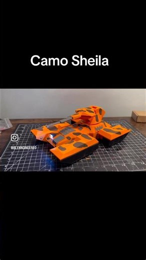 First Camo Remote Control (halo) Scoprion tank #haloce #sheila #masterchief
