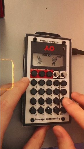Pocket Operator PO-33 K.O! beat #shorts #pocketoperator #po33 #teenageengineering