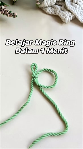 Tutorial Magic Ring: Teknik Dasar Merajut untuk Pemula