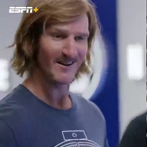 "Chad does it his way. Chad likes to throw it deep." We can't get enough of Eli Mann- we mean Chad Powers 😂 (via ESPN ) | ESPN